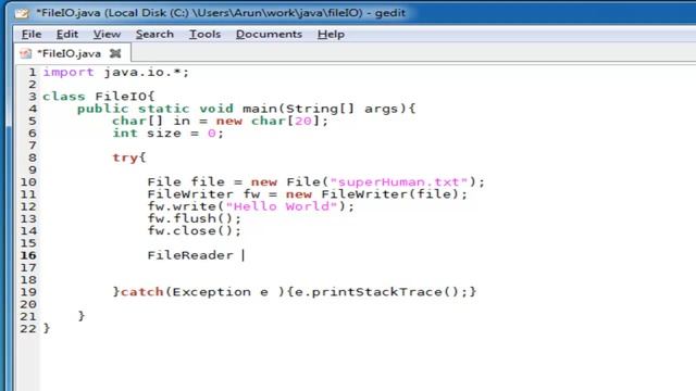 Learn Java in Hindi 57 : File Reader and File Writer