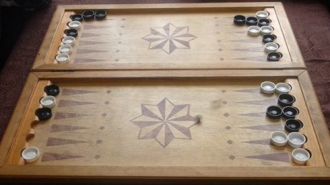 Турнир по длинным нардам. А.Барченков - В.Фесенко // Седьмой куш