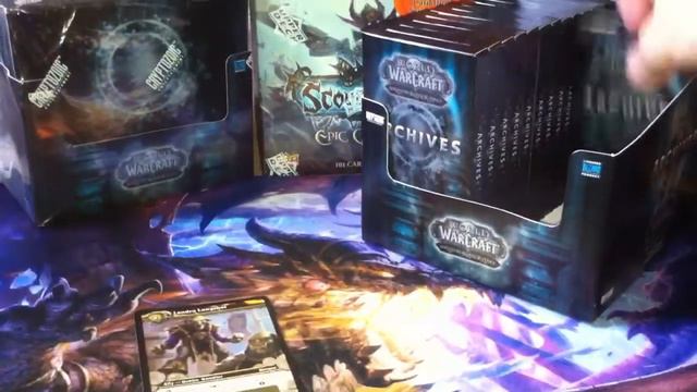 WoW TCG Archives Box Break and Loot Card Giveaway