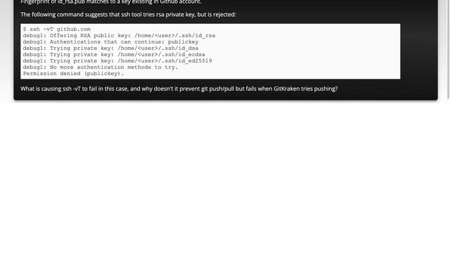Gitkraken cannot use local SSH agent