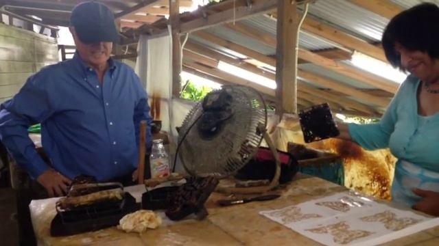 The Art Of Making Batik On St Kitts
