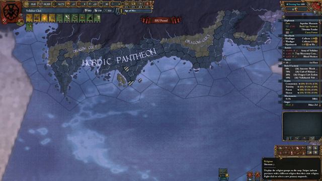 Europa Universalis 4 | Mod Elder Scrolls Universalis | Volkihar Clan |#4