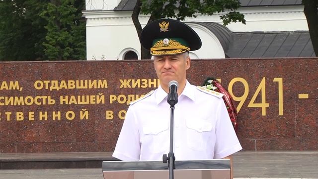 Церемония вручения знамени Управлению ФССП России по Владимирской области