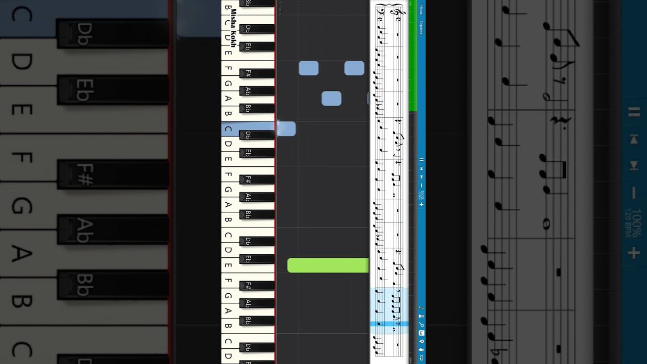 Joji - Bitter Fck #pianotutorial #synthesia #ноты