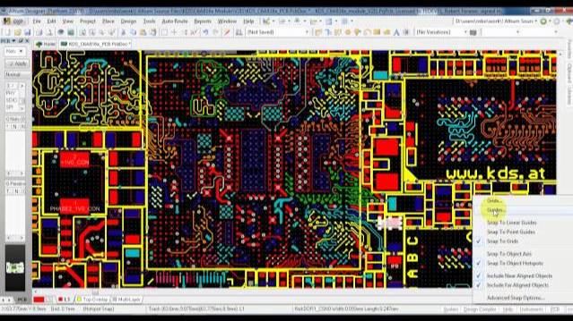 Altium Designer - Define a Custom Grid under BGA