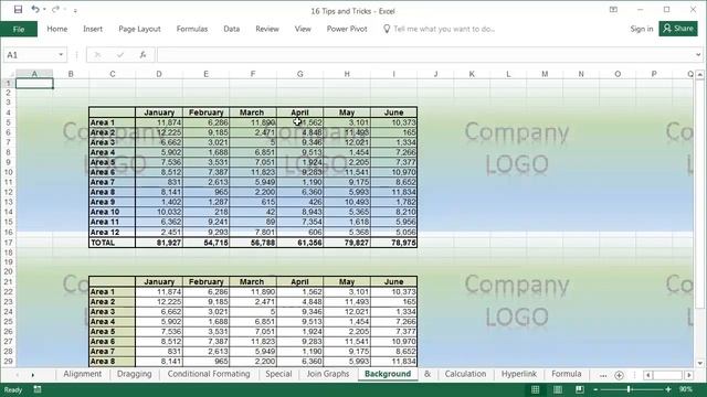 Tips & Tricks  - Excel for Advanced -  Lesson 16
