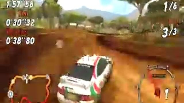 PSP SEGA RALLY GAMESHARK CHEATS