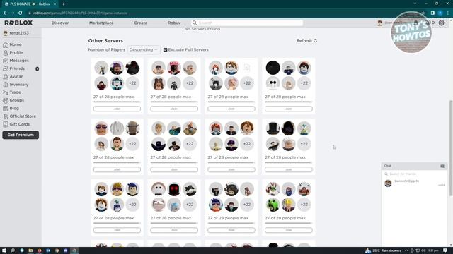 How to Join Rich Servers in Pls Donate 2023