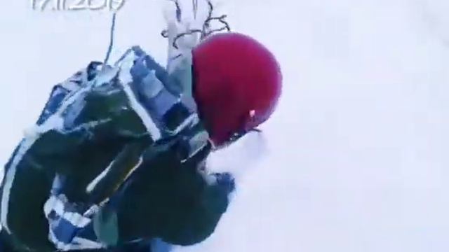 Skydiving_ykt прыжки с парашютом в мороз