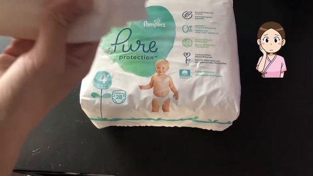 ОБЗОР | ПОДГУЗНИКИ PAMPERS PURE PROTECTION MAXI ?