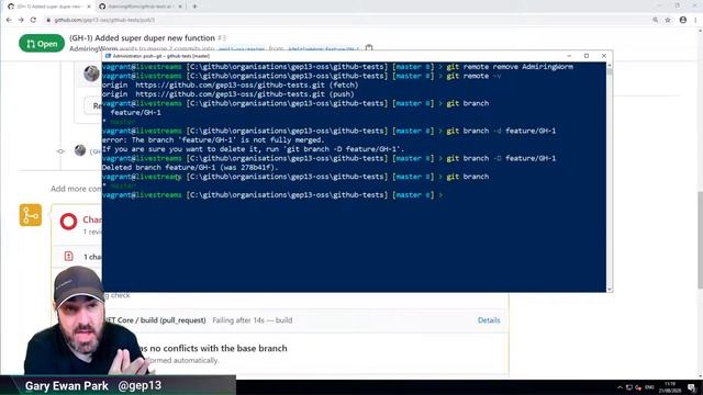 How to update and merge a PR into your open source project on GitHub
