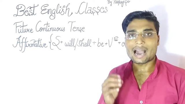 Future Continuous Affirmative।Sentence/for academic and competitionclassesby Best English classes