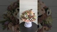 Gorgeous flower arrangement from Amnesia roses, Charity garden roses, tulips & white Anemones