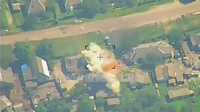 Уничтожение склада боеприпасов ВСУ на Купянском направлении.
