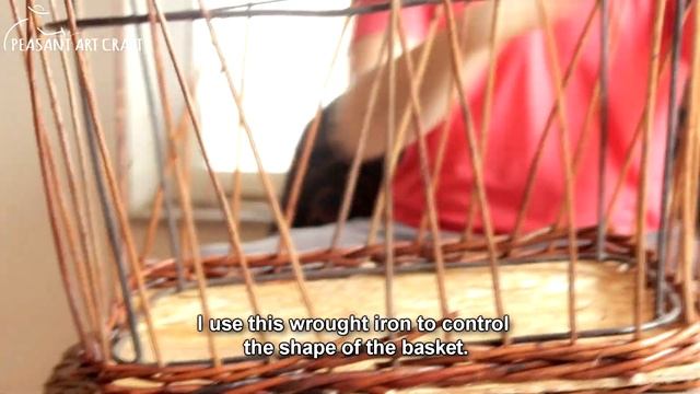 Willow Basket Weaving From Osier Willow
