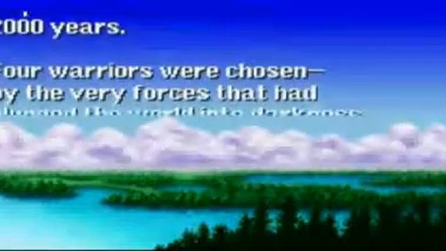 Final Fantasy 1 REMAKE (1987/2003) [PSX] Ending