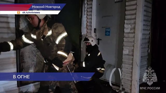 Мебельный цех сгорел в Ленинском районе