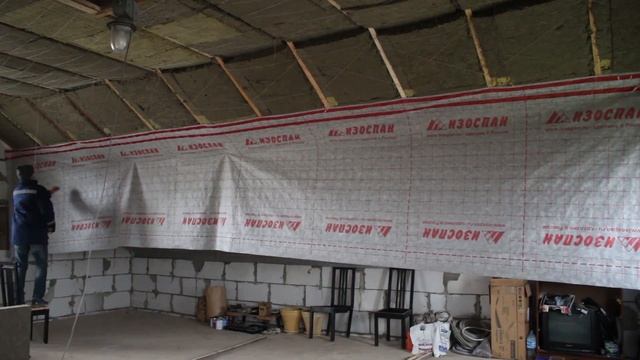 Как я пароизоляцию монтировал