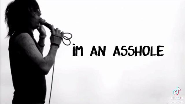 "ASSHOLE"  ANDY BIERSACK FEAT RONNIE RADKE #rap#emo#andyblack#ronnieradke#bvb#fallinginreverse