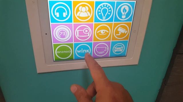 Android Tablet Smart Home Control Panel