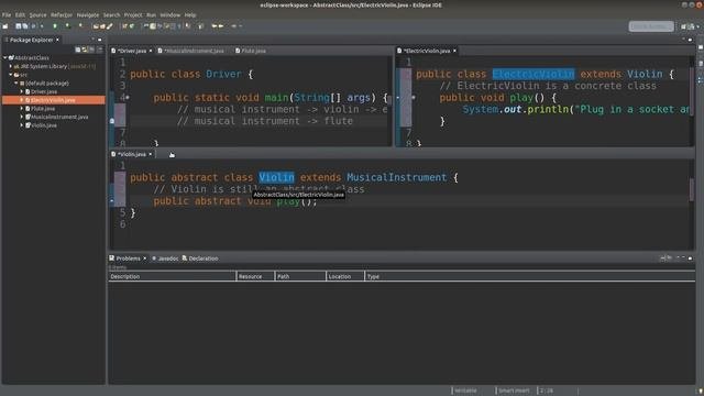 Abstract class - Basic Java Fast 27