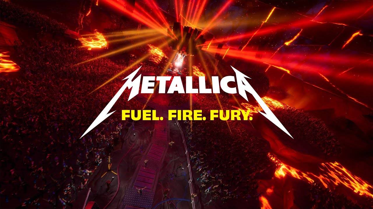 Fortnite Metallica - Fuel. Fire. Fury.
