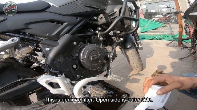 Benelli TRK 251 Oil Filter Change and chain adjustment