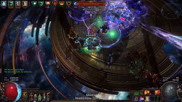 PoE 3.17 - Absolution Test Build with explodey AG