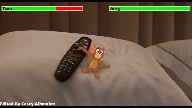 Tom and Jerry (2021) Hotel Room Battle with healthbars
