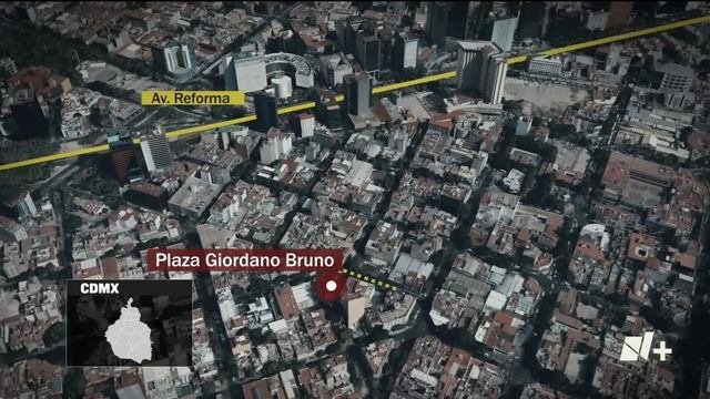 Muro de Plaza Giordano Bruno Sheinbaum pide retirar muro ilegal - En Punto