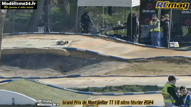 Essais de David Ronnefalk du jeudi 8 février - Grand Prix de Montpellier buggy 1/8 nitro 2024