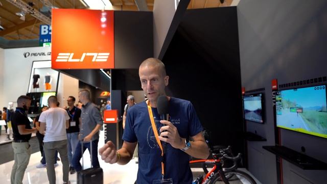 Elite Suito Smart-Rolldentrainer kurz getestet auf der Eurobike 2019