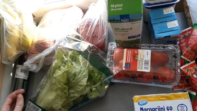 Покупка продуктов на месяц/студент/в Финляндии