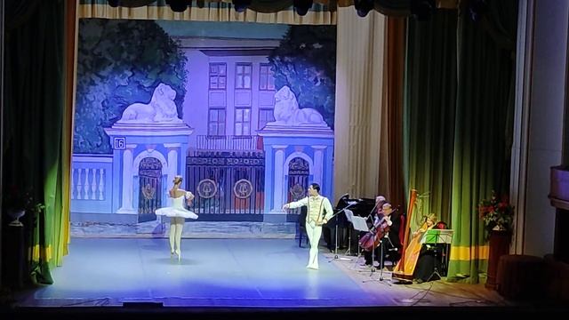 Фрагмент балета Зимняя сюита Дом Учёных.