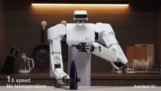 Корпорация Astribot из Китая создала робота S1, который имеет человекоподобный облик.