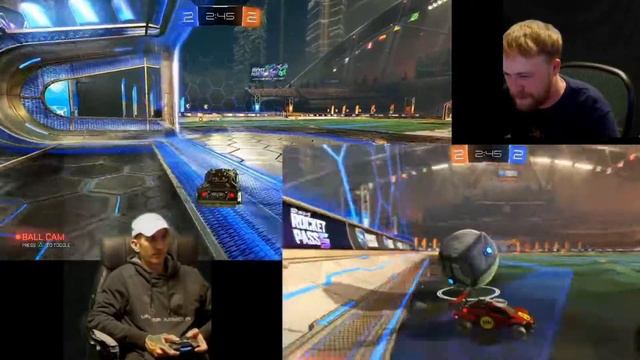 Rocket League PS4 vs PC | 1v1 Grind vs EZ