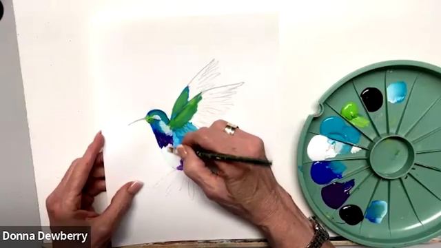 Learn to Paint One Stroke - Practice Strokes With Donna Hummingbird Donna Dewberry 2024