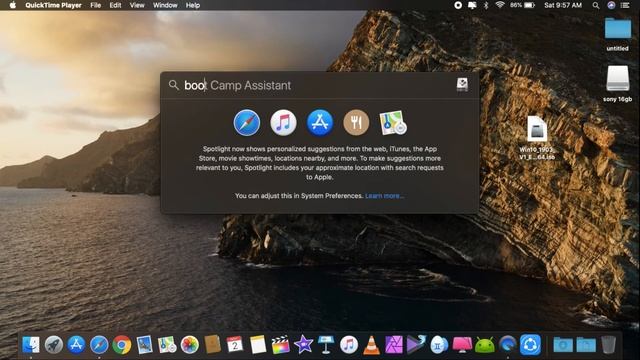 How to install windows in Macbook using Boot Camp