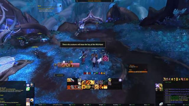 [5K60FPS] - WoW, Shadowlands, Tyrael - 026 - Ardenweald III, Audience with the Winter Queen