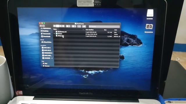 Instal Driver Macbook pro 2012 windows 10