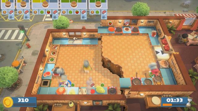 Let's Play Overcooked All You Can Eat (Co-op) - Part 2 California Stage