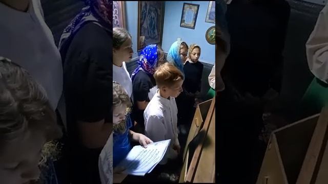 Взбранной Воеводе. Песнопение Пресвятой  Богородице. Детский клирос. ДСПТК Благовест.