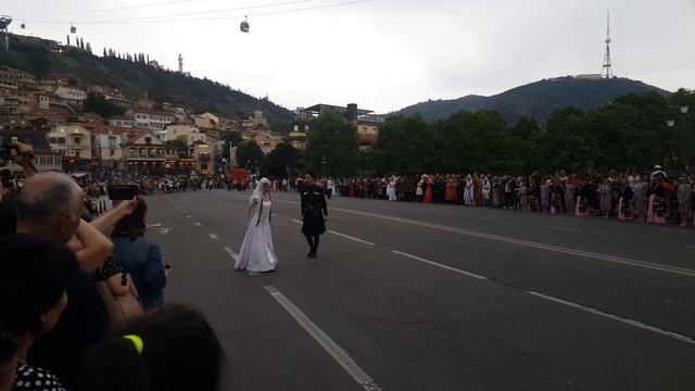 Tbilisi 18.05.2019 День национального грузинского костюма. საქარტველოს ეროვნული სამოსის დღე