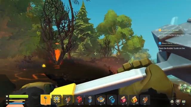 АСМР  В СКРАП МЕХАНИК!!! scrap mechanic/survival
