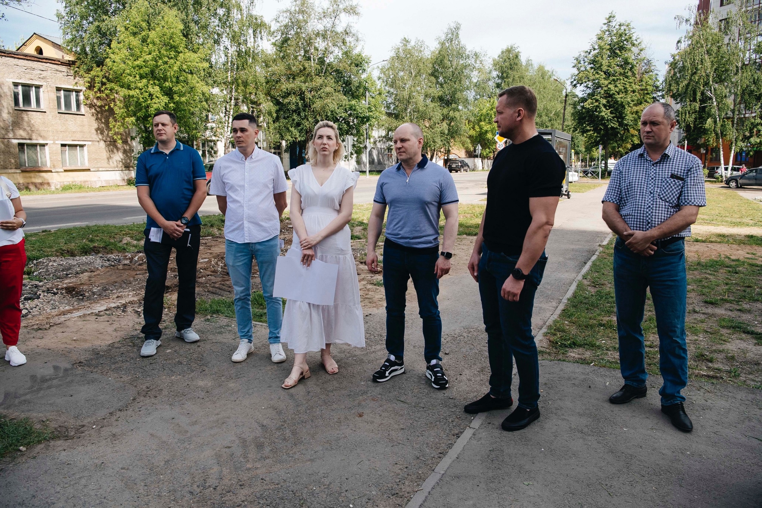 Максим Красноцветов посетил стройку ЖК «Ивантеевка-2020»