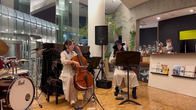 【mini concert】Libertango - accordion 歌恋　cello 井上文乃