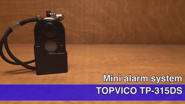Компактный мини-детектор (сигнализация) для кемпинга и путешествий 120 дБ с режимом SOS