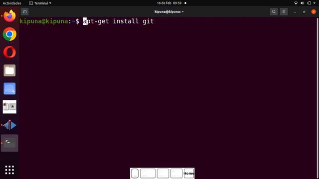 Instalar git en Ubuntu