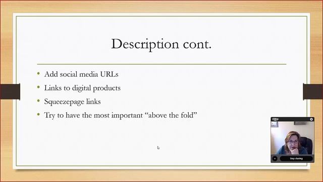 Description Tags and Annotations