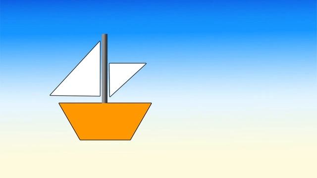 Геометрические фигуры  Морской пейзаж